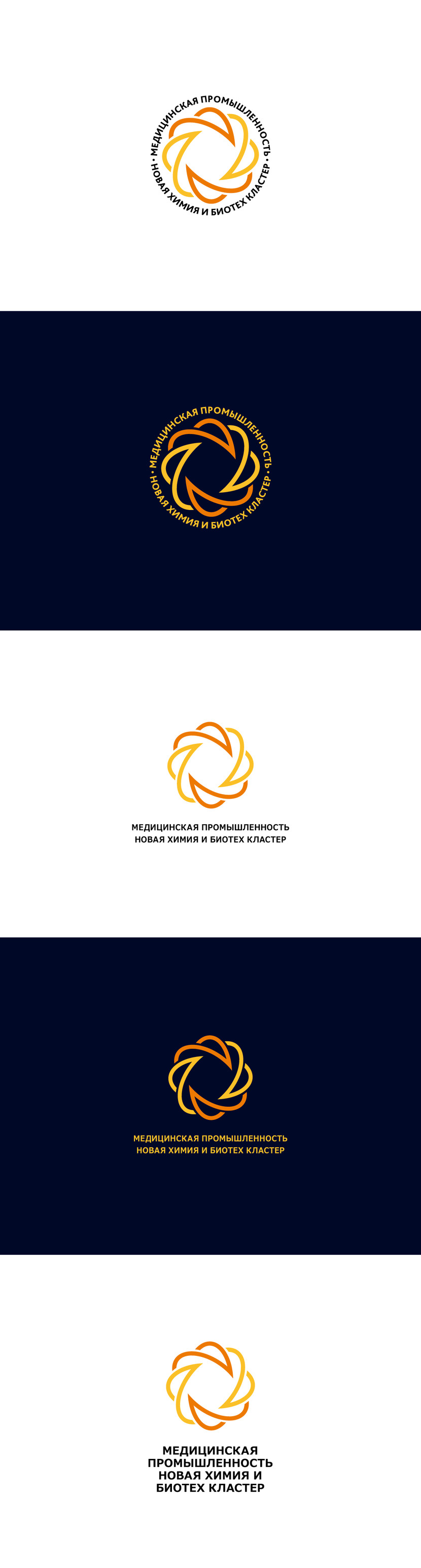2 - Создание логотипа для ХимБиоМед кластера