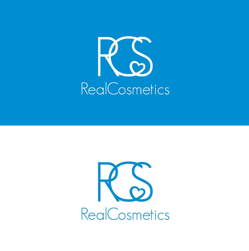 голубой вариант - Логотип для лечебно-профилактической серии косметики