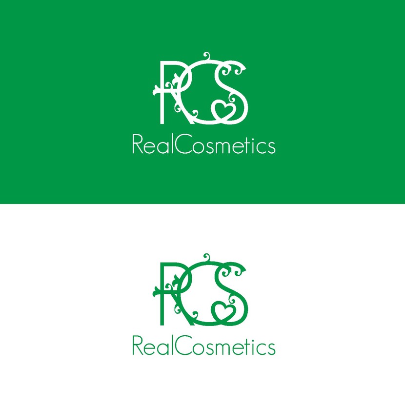 зеленый с растительностью - Логотип для лечебно-профилактической серии косметики