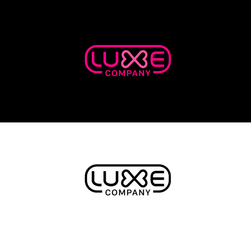 luxecompany вариант логотипа - Разработка Логотипа и фирменного стиля