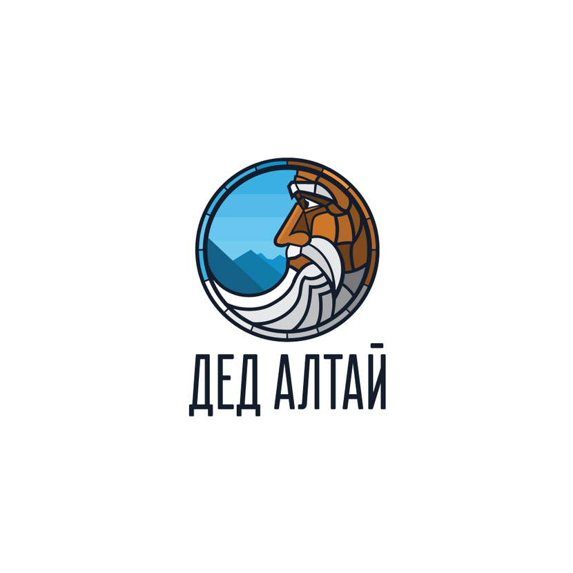 Разработка логотипа сайта Дед Алтай  -  автор Денис Ульянкин