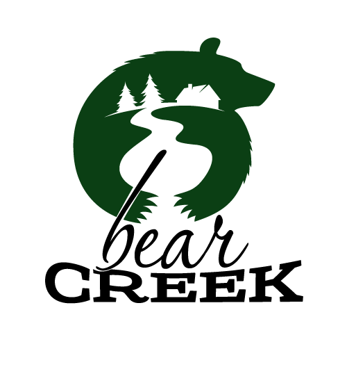 Создание логотипа для охотничьей и рыболовной базы "Медвежий ручей"  -  автор Михаил Махалов