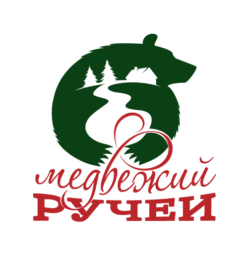 Создание логотипа для охотничьей и рыболовной базы "Медвежий ручей"
