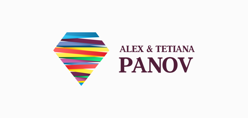 вариант1 - Разработка логотипа для компании  Alex and Tetiana Panov (Сфера деятельности – лидерство, прямые продажи, развитие личности, обучение. )