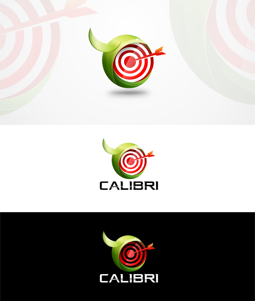 Calibri - Разработка логотипа для лучно-арбалетного и пневматического тира