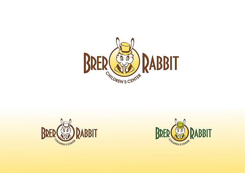английское написание - Требуется разработать Логотип для Детского центра "Братец Кролик"