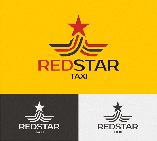 + - Разработка логотипа для службы такси ''Red star taxi''