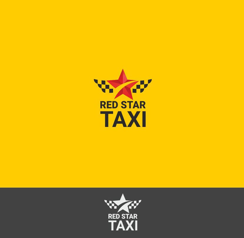 Здравствуйте! Немного доработал - Разработка логотипа для службы такси ''Red star taxi''