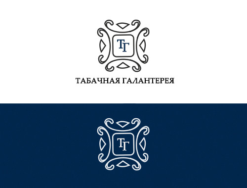 Добавлены буквы "ТГ" - Создание логотипа для компании "табачная галантерея"
