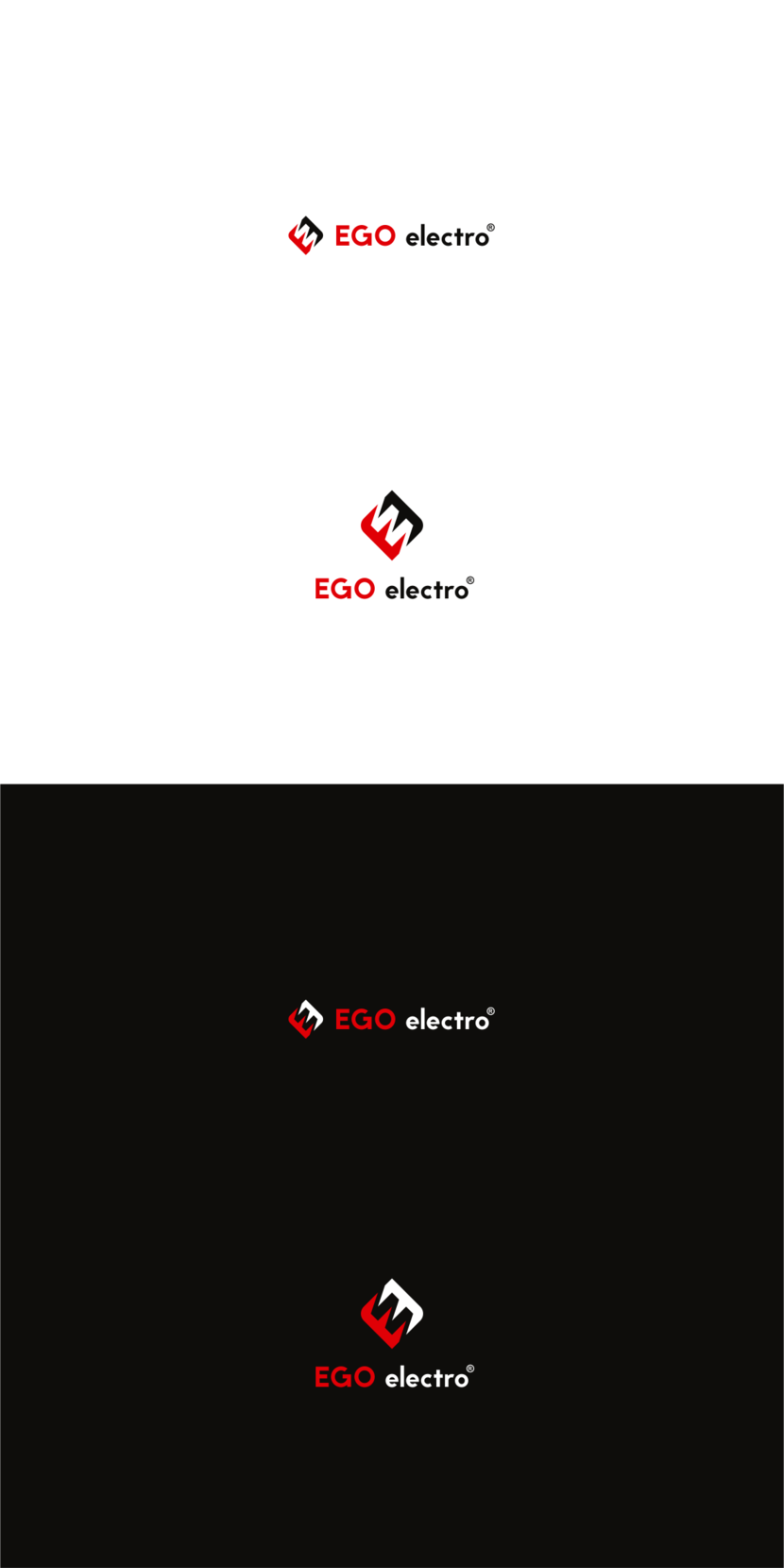 EGO electro - Разработка логотипа для производителя электротехнического оборудования