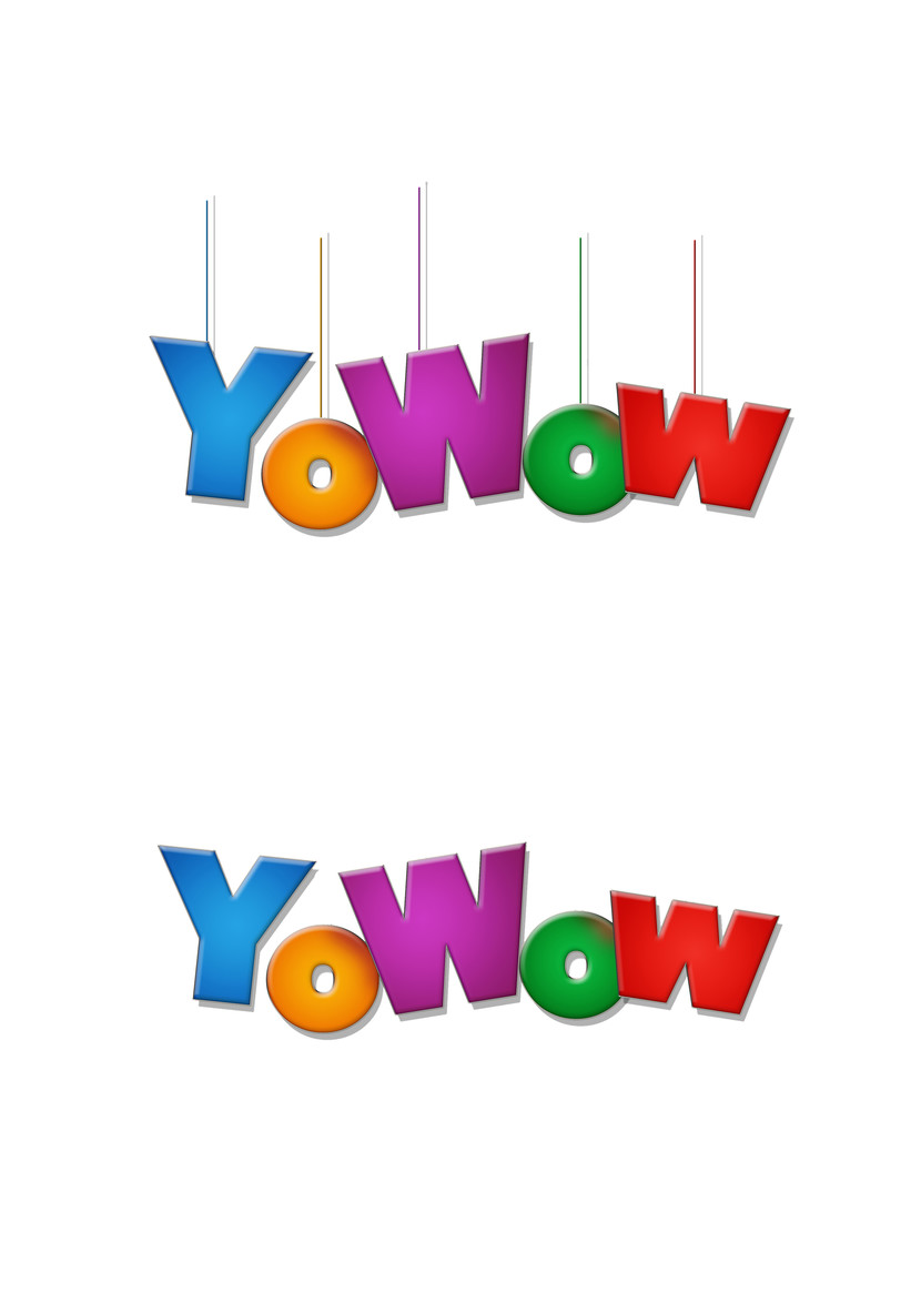 логотип для интернет гипермаркета YoWow.ru  -  автор Анна Долинина