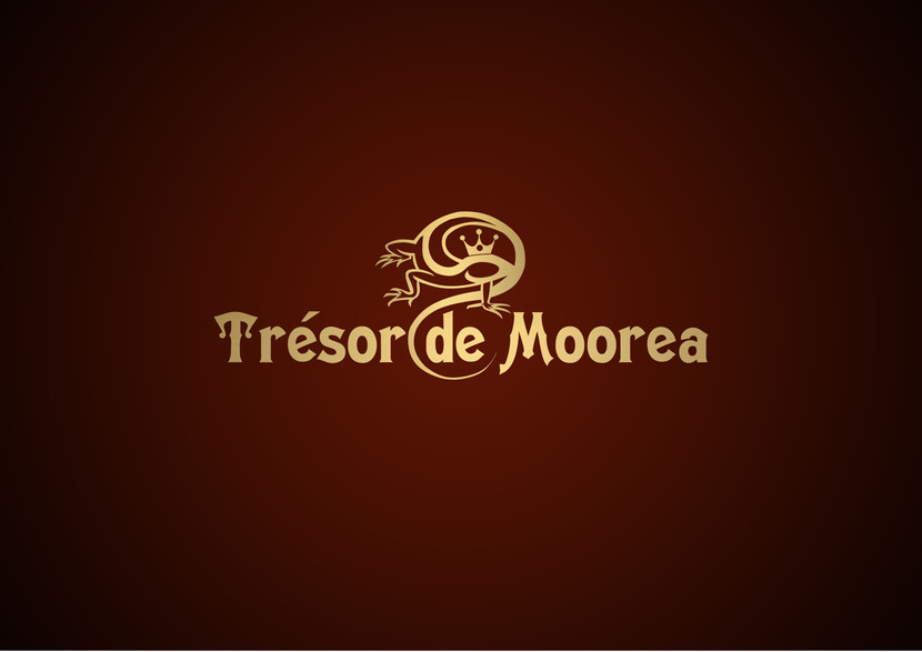 Логотип для производителя коньяков во Франции "Trésor de Moorea"  -  автор Анна Долинина