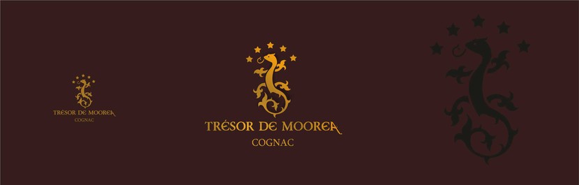 121015 - Логотип для производителя коньяков во Франции "Trésor de Moorea"