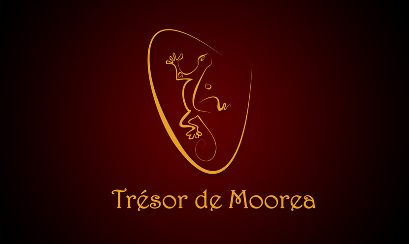 Логотип для производителя коньяков во Франции "Trésor de Moorea"  -  автор Людмила Русакова