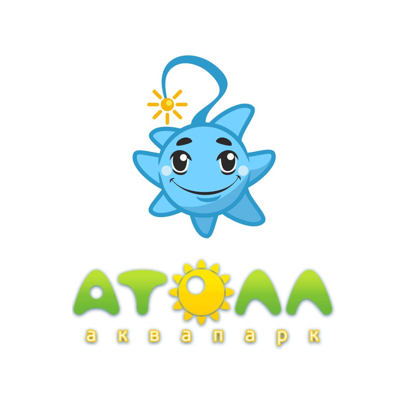 Атольчик - персонаж похож на морского ежа, на морскую звезду и на голове фонарик, как у рыбы. Фонарик можно сделать разными цветами, и что-то нибудь этим обозначать (например возрастное ограничение на какой-нибудь аттракцион - зеленый, желтый , красный) - Создание талисмана для аквапарка