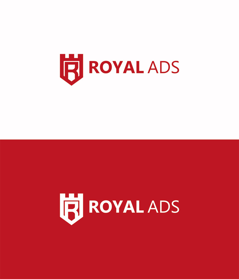 + - Логотип для рекламной сети RoyalAds