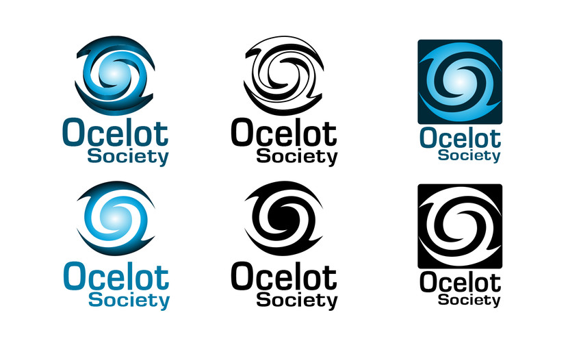 лого Ocelot - Логотип для парижской студии разработки видеоигр Ocelot Society