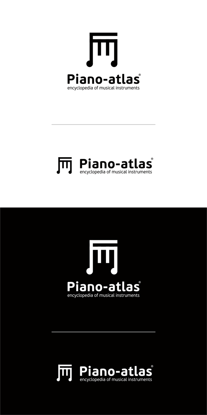 + такой вариант) - Конкурс для проекта piano-atlas.ru