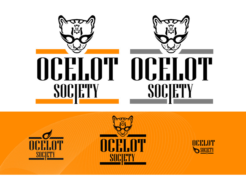 Как Вам такая концепция логотипа? Исполнено несколько вариантов. Если Вам понравится, можно поэкспериментировать с цветом и формой. - Логотип для парижской студии разработки видеоигр Ocelot Society