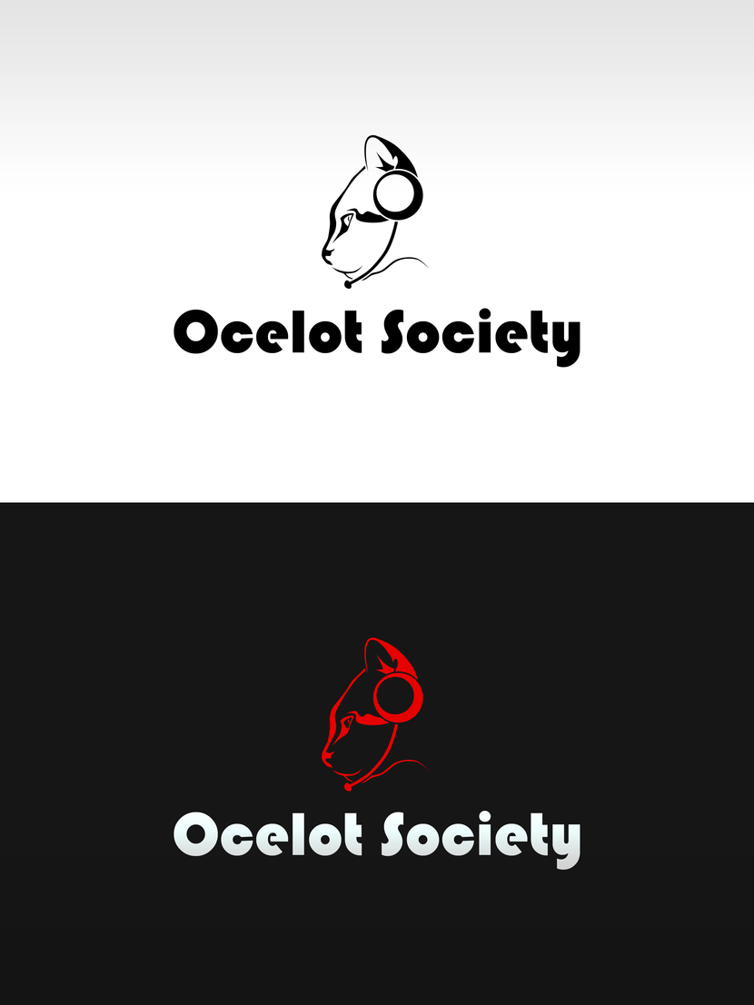 Логотип для парижской студии разработки видеоигр Ocelot Society  -  автор Алексей Ефанов