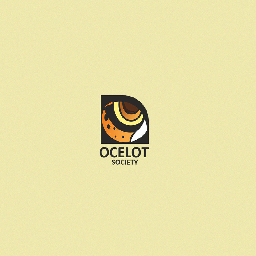 Разработка логотипа Логотип для парижской студии разработки видеоигр Ocelot Society
