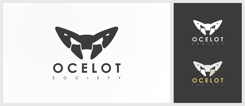 Логотип для парижской студии разработки видеоигр Ocelot Society  -  автор Максим