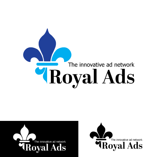 . - Логотип для рекламной сети RoyalAds