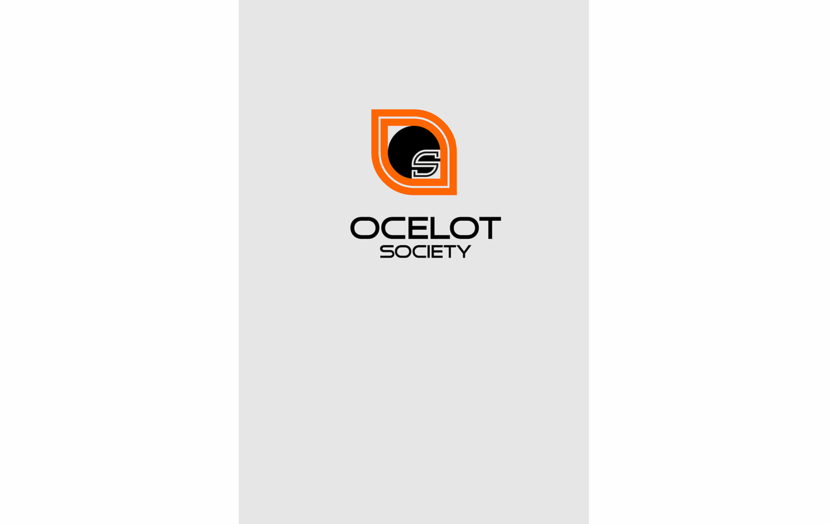 Логотип для парижской студии разработки видеоигр Ocelot Society  -  автор Антон К.У.Б.