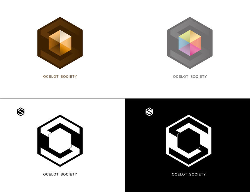 Просто, современно, молодежно - Логотип для парижской студии разработки видеоигр Ocelot Society