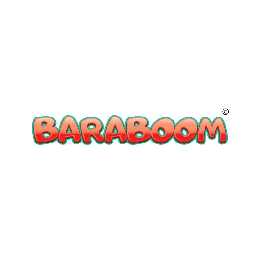 + - Логотип бренда жевательной резинки BARABOOM