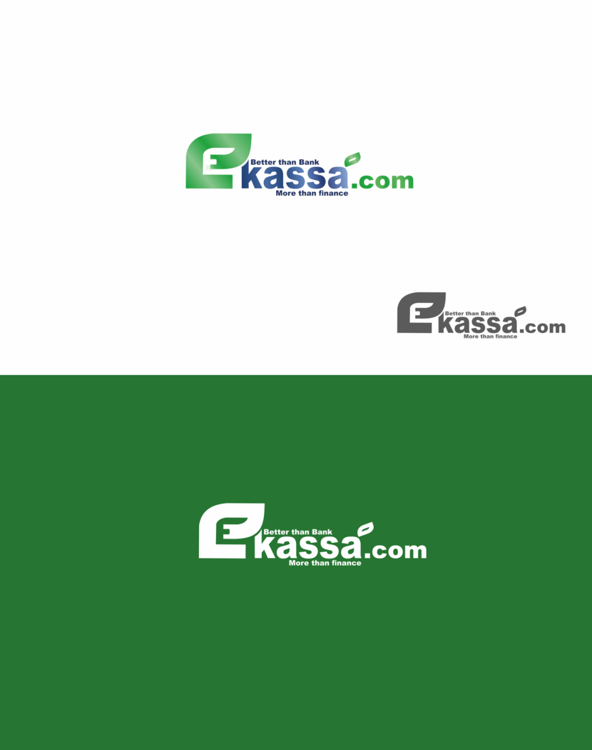 Ekassa - Разработка логотипа для универсального финансового сервиса