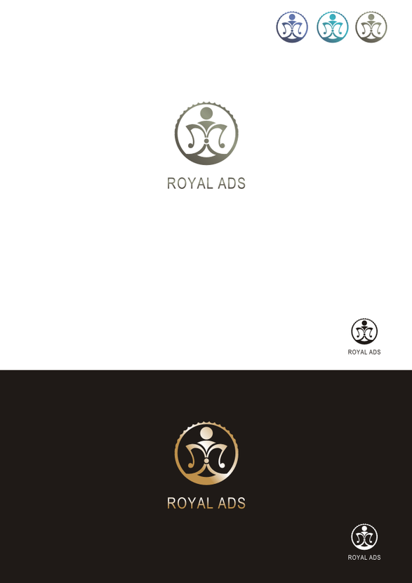 ... - Логотип для рекламной сети RoyalAds