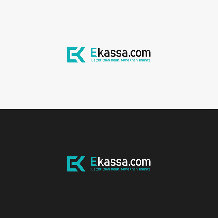E+K - Разработка логотипа для универсального финансового сервиса