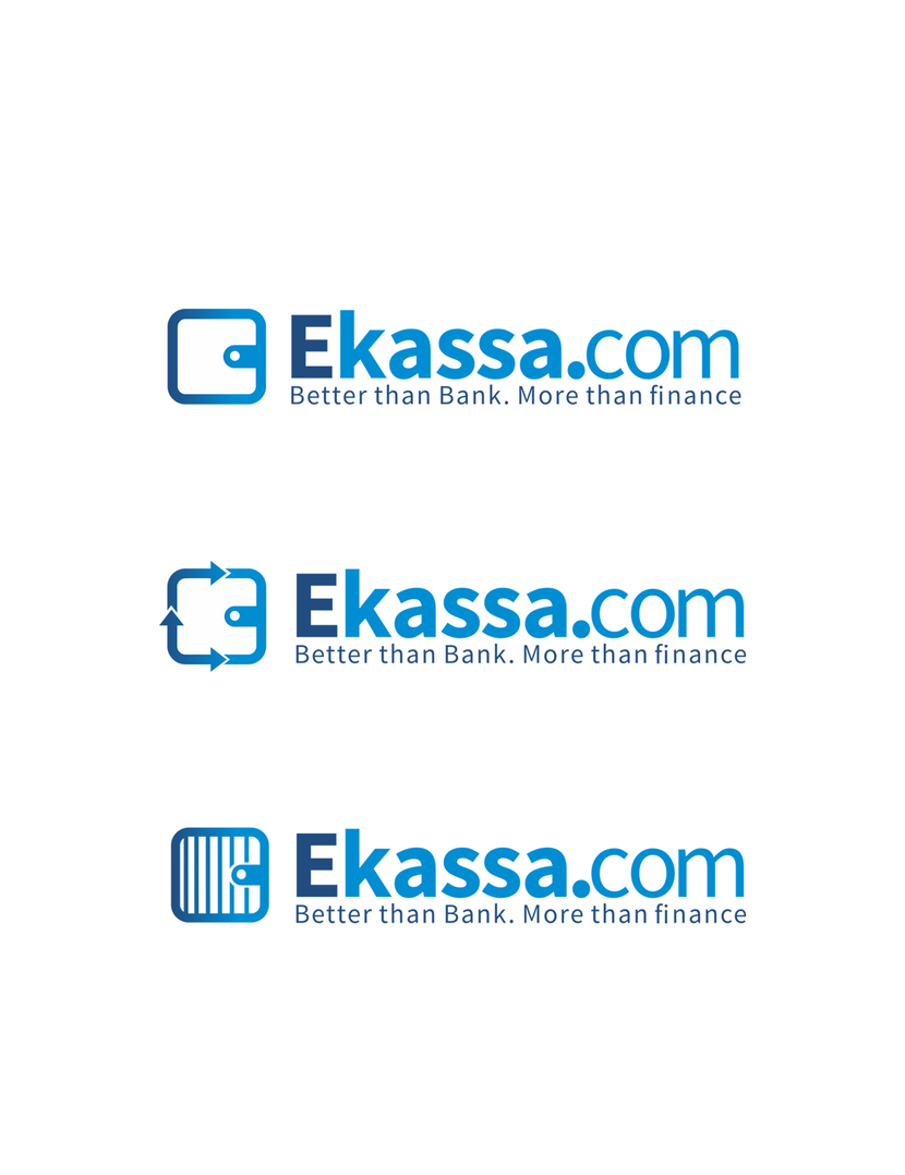 Ekassa - Разработка логотипа для универсального финансового сервиса