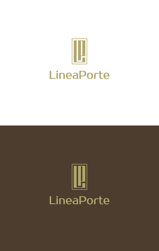 1 - Создание логотипа для фабрики дверей «LINEAPORTE».