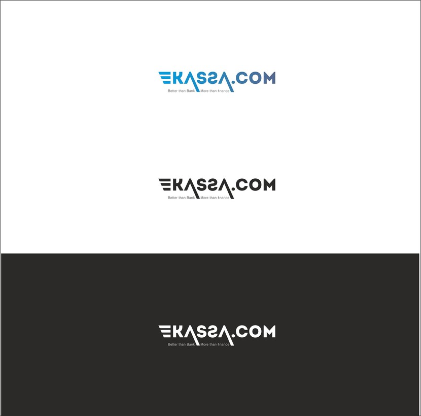 ekassa3 - Разработка логотипа для универсального финансового сервиса