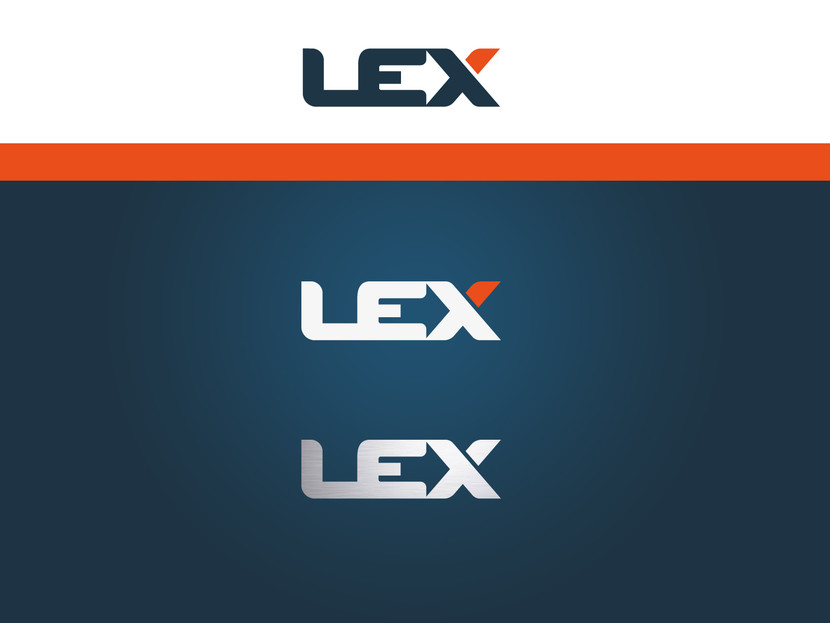Добавил немного красного в лого - Логотип для бренда встраиваемой кухонной техники Lex