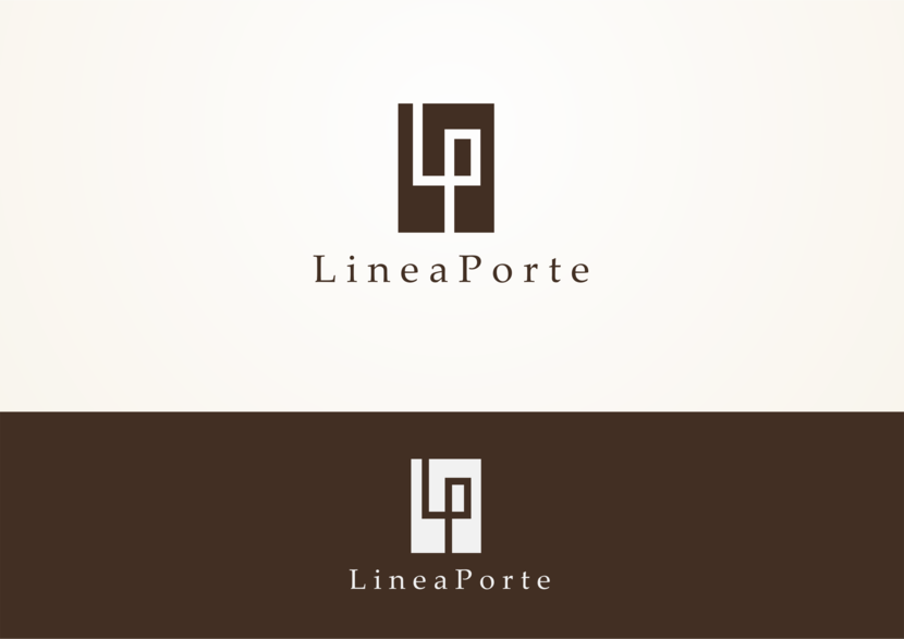 logo - Создание логотипа для фабрики дверей «LINEAPORTE».