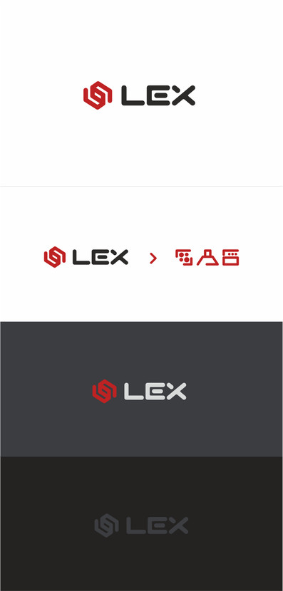Вариант логотипа - Логотип для бренда встраиваемой кухонной техники Lex