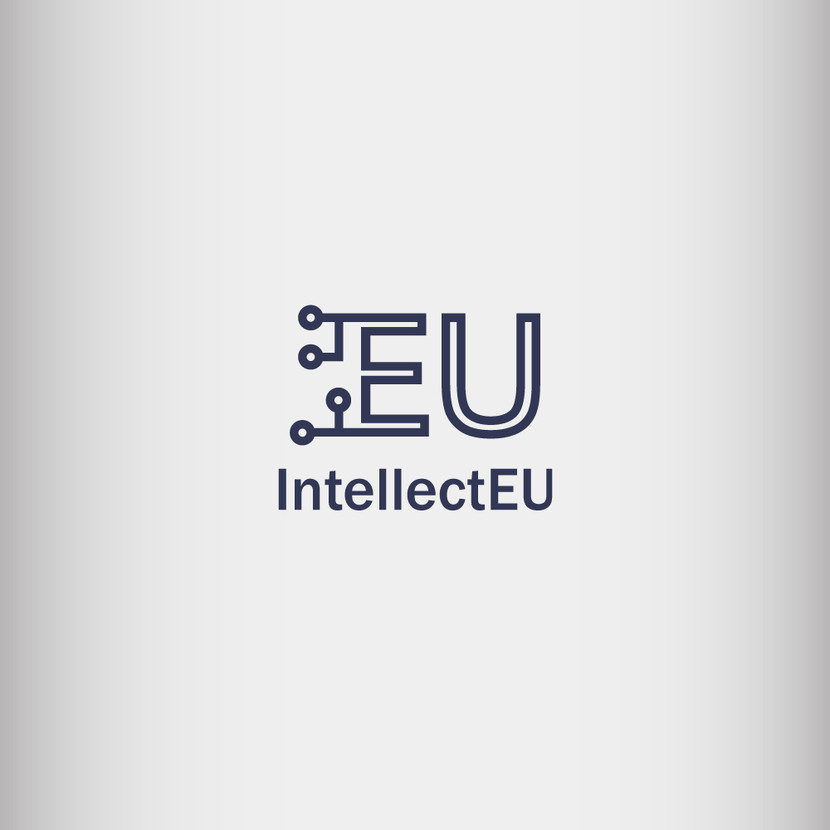 Логотип для компании IntellectEU  -  автор Ноженко Антон