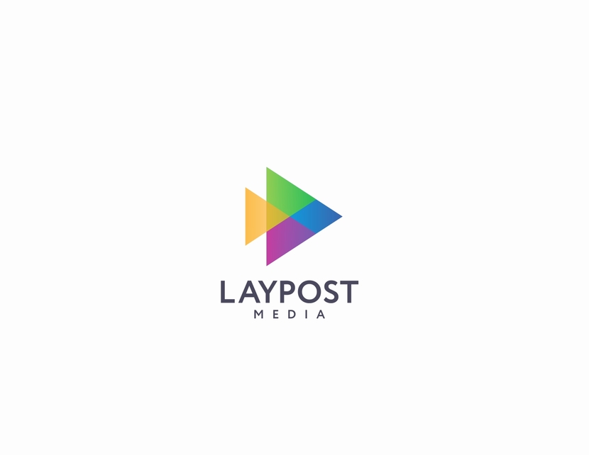 7 - Создание логотипа для медиасайта LAYPOST.COM