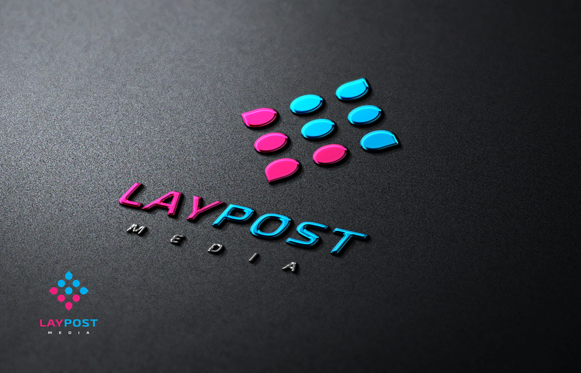++ - Создание логотипа для медиасайта LAYPOST.COM