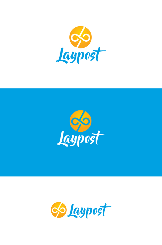 L+P - Создание логотипа для медиасайта LAYPOST.COM