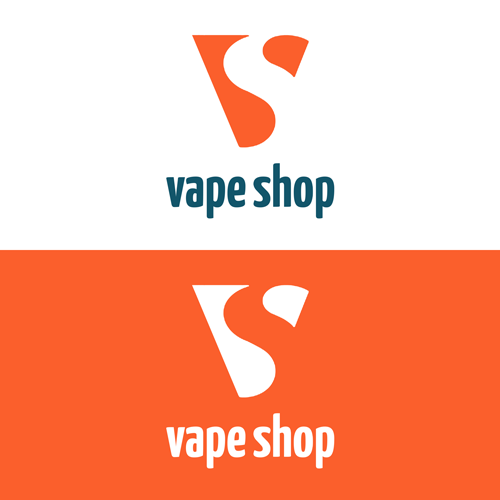 vs - Логотип для компании электронных сигарет