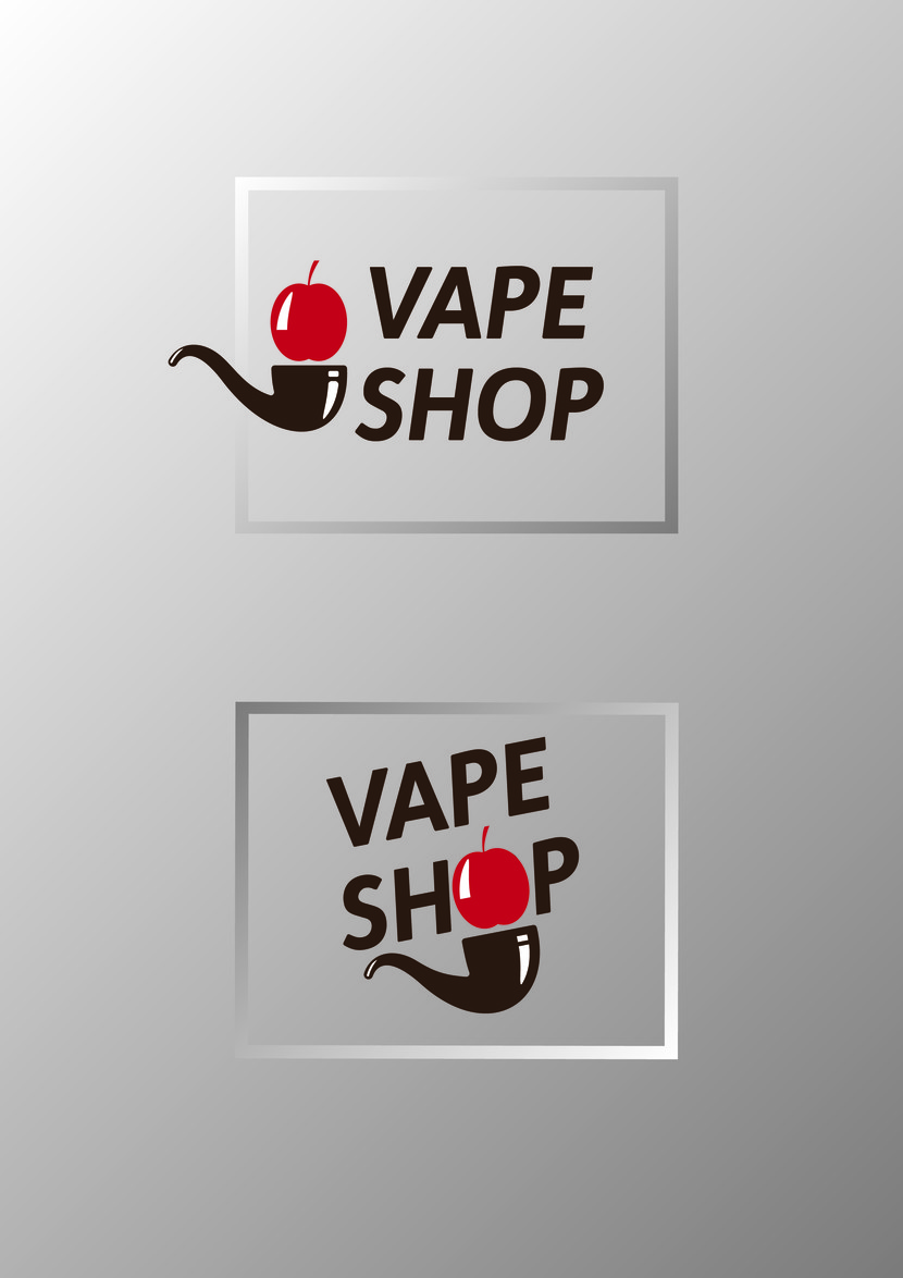 Vp - Логотип для компании электронных сигарет