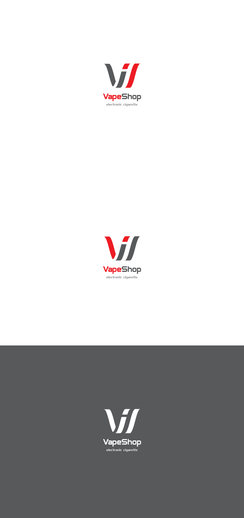 Маленькие изменения - Логотип для компании электронных сигарет