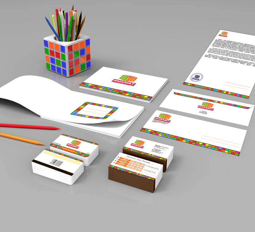 Фирменный стиль «Детская школа наук «Нобелиат» - Разработка фирменного стиля и логотипа для детской школы наук