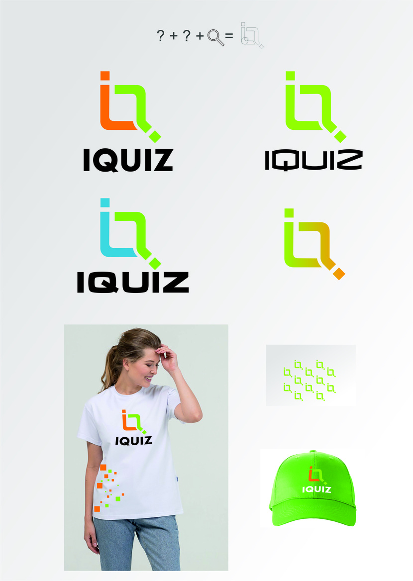 Лого и стиль для iQuiz  -  автор Галина Быстрова