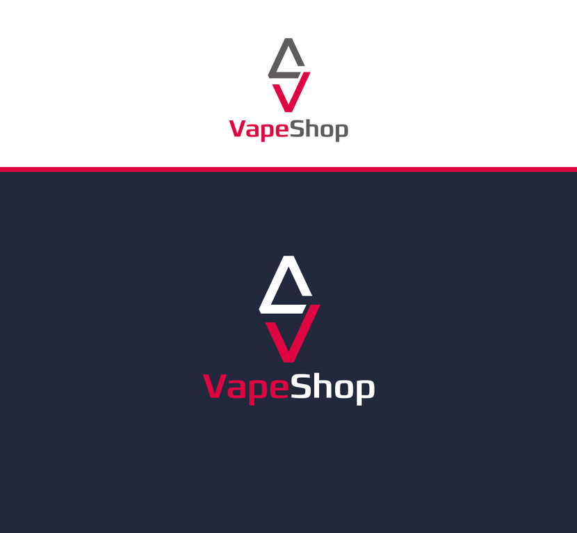 VapeShop - Логотип для компании электронных сигарет