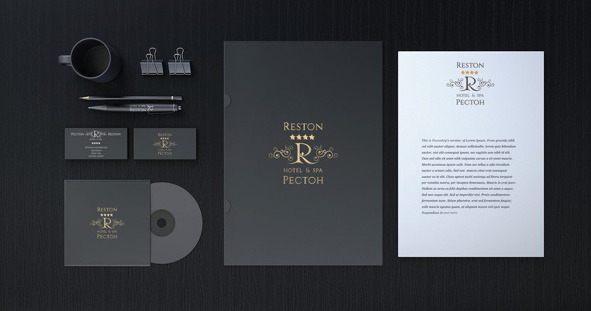 Reston - Фирменный стиль гостиницы: Reston hotel & Spa